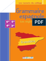 Grammaire Espagnole: Gramática