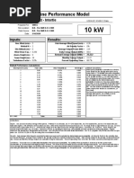 Windcad Turbine Performance Model: BWC Excel-S, Grid - Intertie