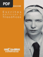 Beauvoir, S. (2019) - Escritos Políticos y Filosóficos PDF