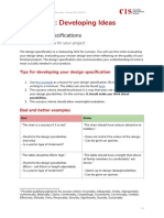 Howard b1 Design Specifications Sustainable Design Sewciety