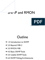 UNIT 5 - SNMP and RMON PDF