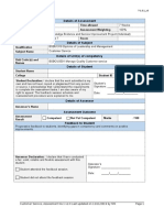 Assessment I - Customer Service