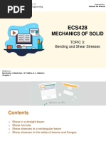 Topic 3c - Shear Stress