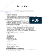 Intestinal Obstruction: Epidemiology