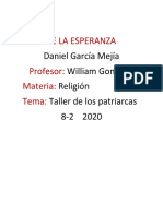 Trabajo de Religion Abraham y Los Patriarcas