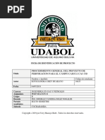 Procedimiento General Del Proyecto de Perforacion para El Campo Caigua Cai-15D