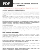 Documento... TEMA Monitoreo Supervisión y Evaluación Del Cuidado D Enfermería.