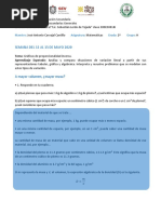 Actividades Del 11 Al 15 de Mayo