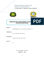 Obtencion Del Acetaldehido A Partir de La Oxidacion Del Etanol