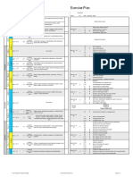 Lecture Plan Exercise Plan: Control Systems Theory and Design