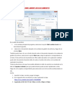 Como Abrir Un Documento