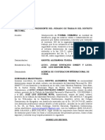 Demanda en Nulidad de Desahucio de Mujer Embarazada