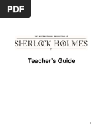 SHERLOCK HOLMES Teachers-Guide