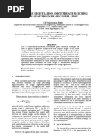 Color Image Registration and Template Matching Using Qua Tern Ion Phase Correlation - Ubiquitous Computing and Communication Journal