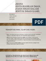 Bagamana Mengintegrasikan Iman, Islam Dan Insan Dalam-1