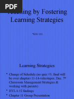 EDU Chapter 11 M Learning Strategies