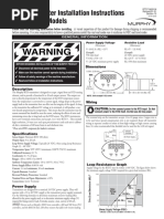 Murphy - RTDs - Termocuplas - Instalacion