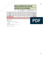 Mohammad Al Mazroui Villa (Plot#8) : Storm Water Calculation Summary