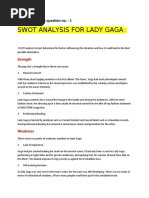 Lady Gaga Case Study