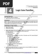 Logic Gate Families: Learning Objectives