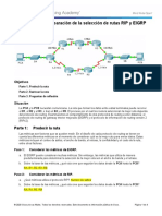 5.2.3.4 Packet Tracer - Comparing RIP and EIGRP Path Selection Instructions