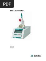 88998001ES Manual 899 Coulometer PDF