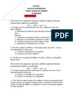 Taller 1 de Razon de Cambio Iiiperiodo Calculodiferencial