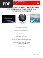 Manual para Generar Curvas de Nivel PDF