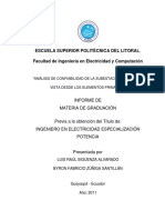 Análisis de Confiabilidad de La Subestación Pascuales PDF