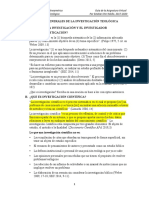 Sesión 1 - Aspectos Generales de La Investigación Teológica