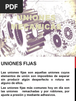 Uniones Mecanicas