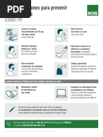 Achs Afiche Imprimible Con Recomendaciones Preventivas PDF