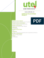 Estructura de La Industria de La Transformación Semana 4 P Bloque D