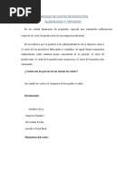 Qué Es Estado de Costos de Productos Elaborados y Vendidos Actividad 4