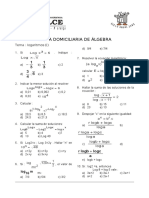 Tarea Domiciliaria de Álgebra: Santa Beatriz - Marsano - Maranga