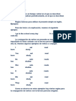 Present Simple Rules and Homework