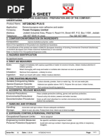 Safety Data Sheet: Nitobond Pva15