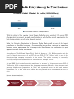 How To Plan India Entry Strategy PDF