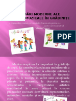 Abordari Moderne Ale Educatiei Muzicale