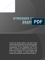 Flexural Stresses by The Elastic Curve