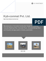 Kyb Conmat PVT LTD