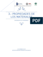 Unidad 3 Propiedades de Los Materiales