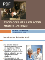 8 Relacion Medico Paciente - Psicología de La Salud PDF