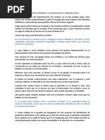 LA COMUNICACIÓN EN LA EMPRESA y LA EFICACIA DE LA COMUNICACIÓN