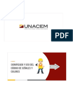 Unacem - Código de Señales y Colores