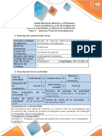 Guia de Actividades y Rubrica de Evaluacion - Fase 5 Evaluación Final