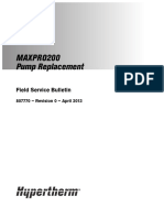 MAXPRO200 Pump Replacement: Field Service Bulletin