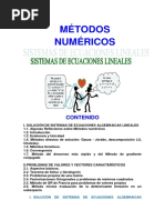 Clases de Metodos Numericos Sistema de Ecuaciones Lineales 2018 I