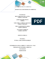 Unidad 2 Fase 2 - Estudios de Evaluación de Impacto Ambiental