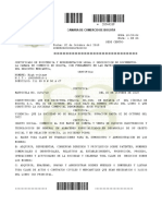 Certificado de Constitución y Gerencia